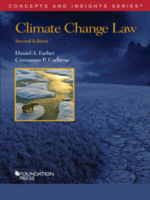 cover image of Climate Change Law